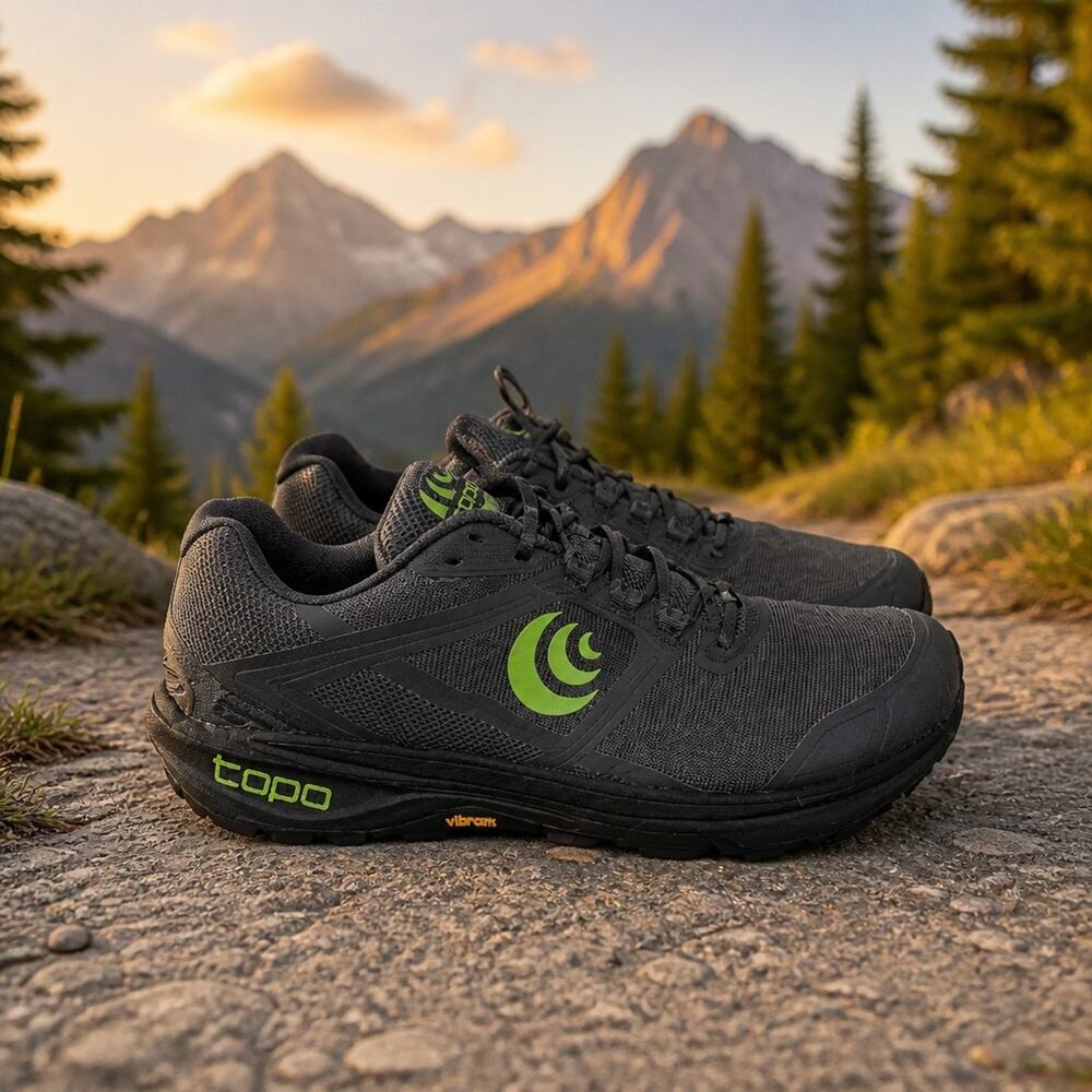 Topo Athletic Terraventure 4 Trail Running Shoes Mens Size 10 Grey NO INSOLES
